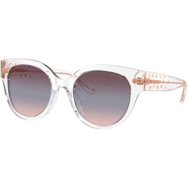 COACH HC 8393U 51110J Women Sunglasss Transparent - Image 2