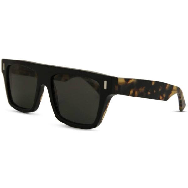 Cutler and Gross C&G M 1340 C03 Unisex Sunglass Black - Image 2