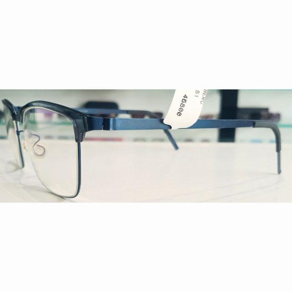 LINDBERG 9837 51 Unisex Optical Frame BLUE - Image 2