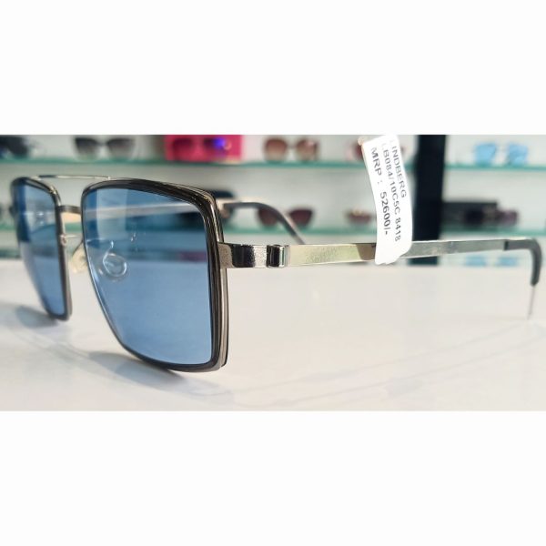 LINDBERG LB084/10C5C 8418 Unisex Sunglasses Silver - Image 2