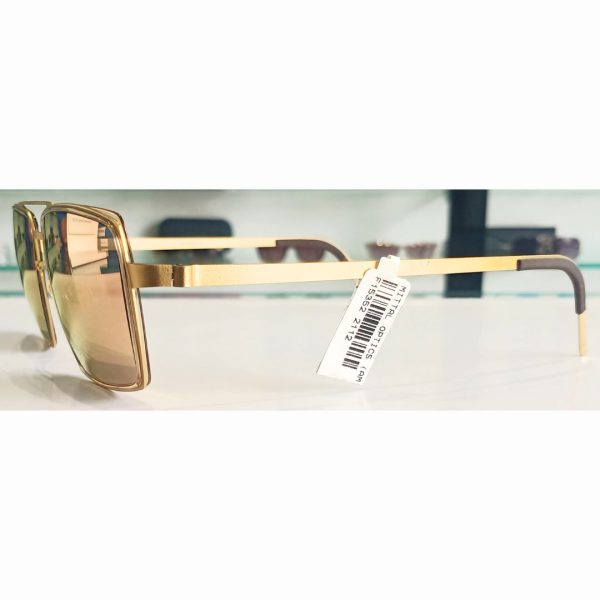 LINDBERG LB093/10C5C 8418 Unisex Sunglasses Gold - Image 2