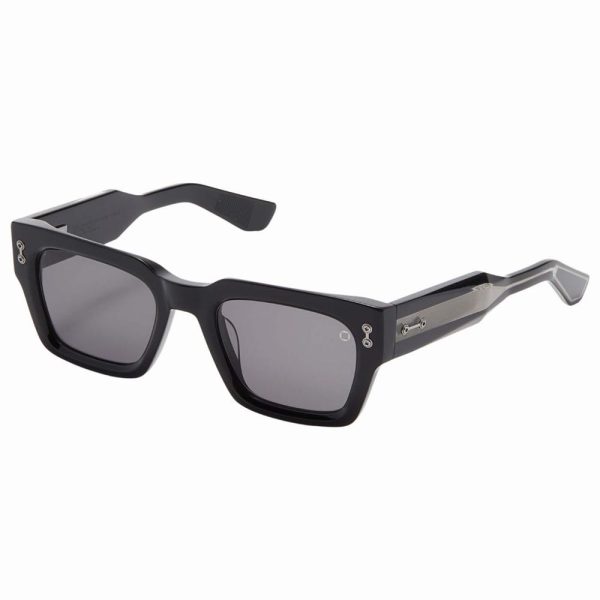 AKONI AKS 114A 52 Unisex Sunglass Black - Image 2