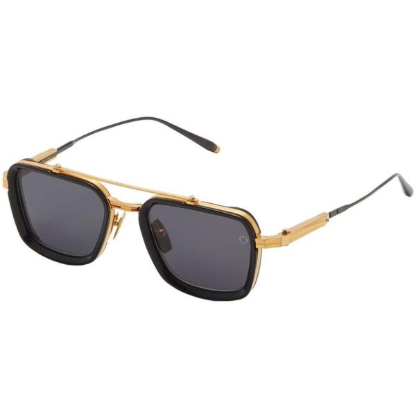 AKONI AKS 507A 51 Men Sunglass Gold - Black - Image 2