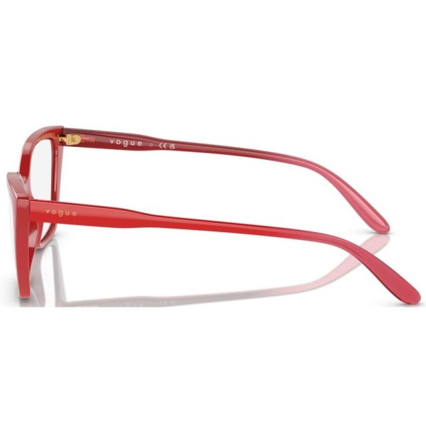 VOGUE VO 5519 3080 Women Optical Frame Red - Image 3