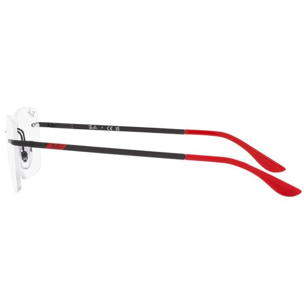 RAYBAN RB 6506I 2509 Men Optical Glasses Black - Image 3