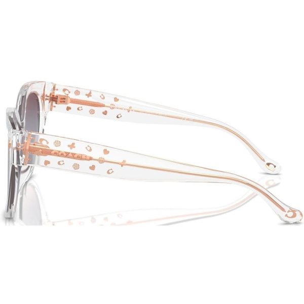 COACH HC 8393U 51110J Women Sunglasss Transparent - Image 3