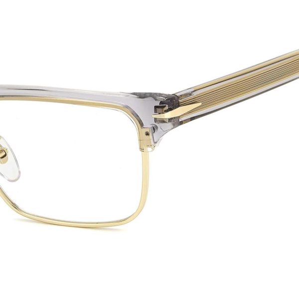 DAVID BECKHAM DB 7112- FT3 Men Optical Frame grey - gold - Image 3