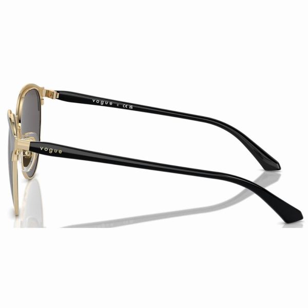 VOGUE VO 4303 S 352/87 Unisex Sunglass Black-Gold - Image 3