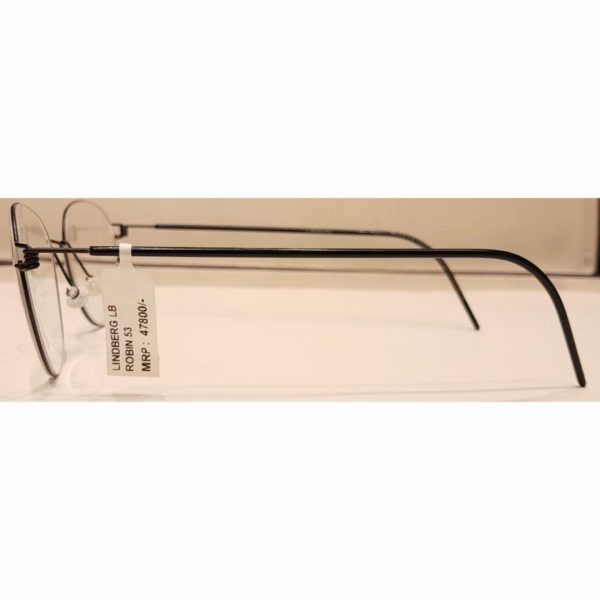LINDBERG LB ROBIN 53 Unisex Optical Frame Black - Image 3