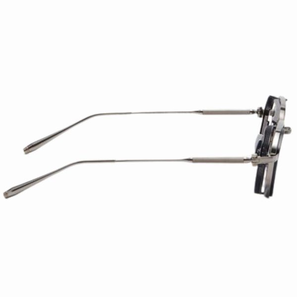 AKONI AKS 508B 51 Unisex Sunglass BLACK - Image 3