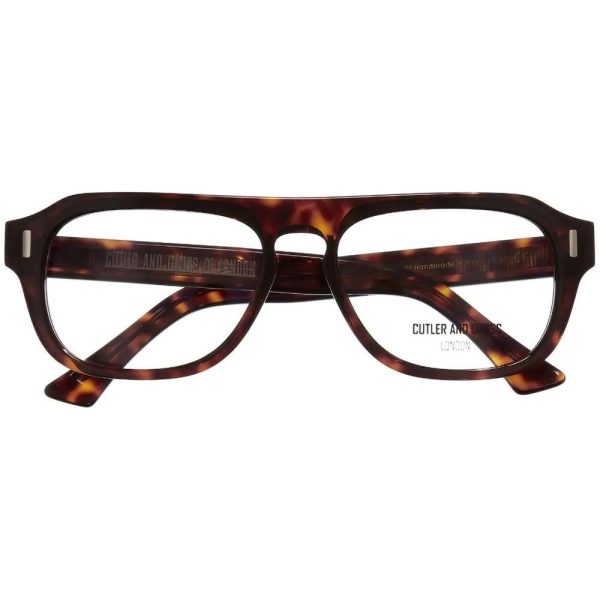 Cutler and Gross C&G OP 1319 02 Unisex Optical Frame Havana - Image 3