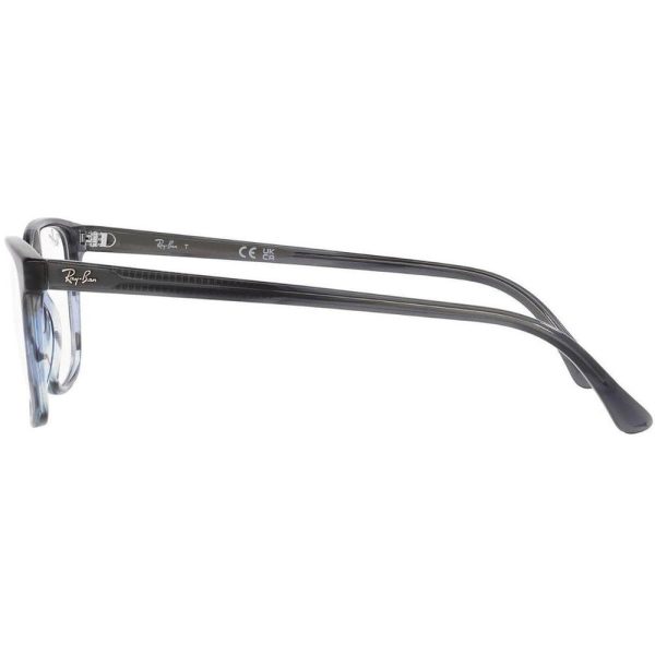 RAYBAN RB 5418 8254 Unisex Optical Frame Blue - Image 3