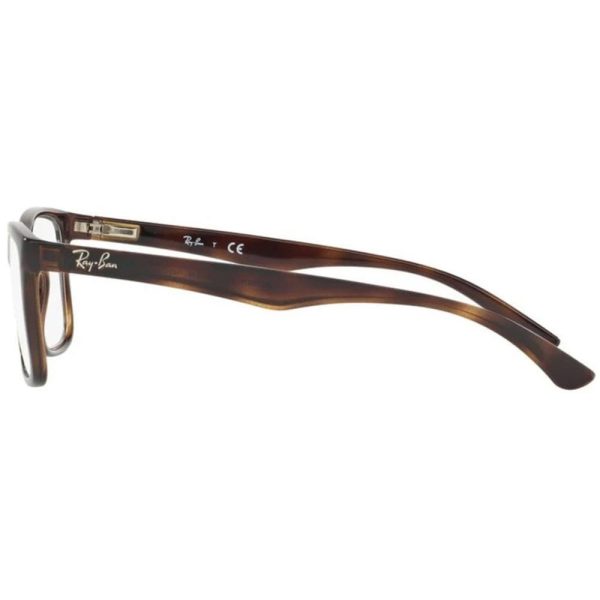 RAYBAN RB 7027I 2012 Unisex Optical Frame Brown - Image 3