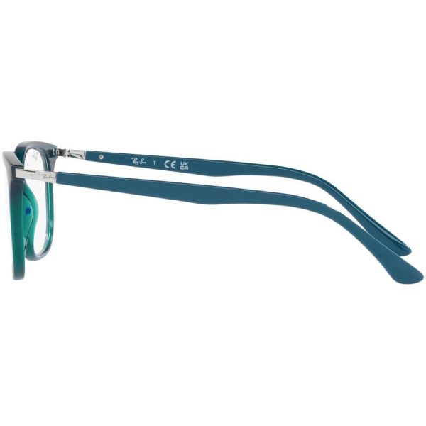 RAYBAN RB 7211 8206 Unisex Optical Frame Blue - Image 3