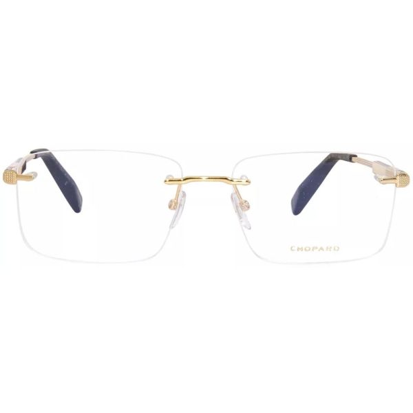 CHOPARD CHG18 0400 Unisex Optical Frame Gold-Black