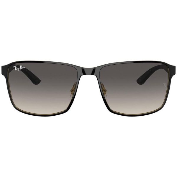 RAYBAN RB 3721 187/11 Unisex Sunglass Black On Arista