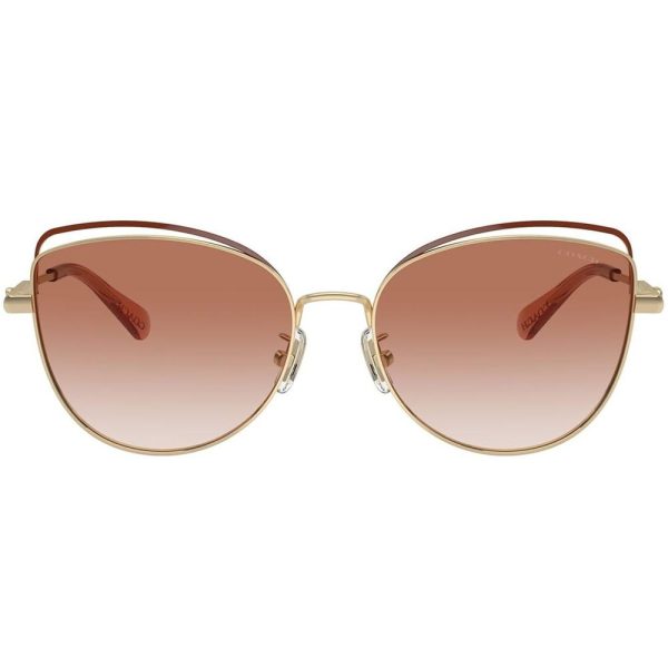 COACH HC 7162 900513 Women Sunglass Gold