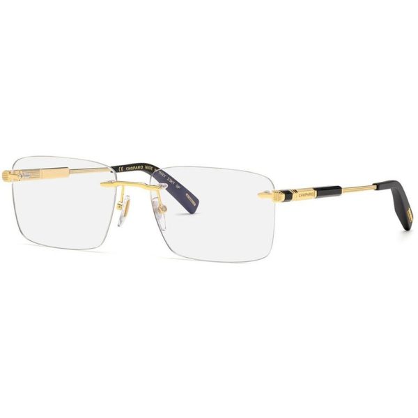 CHOPARD CHG18 0400 Unisex Optical Frame Gold-Black - Image 2