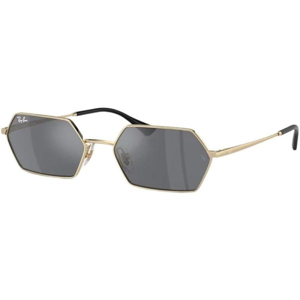 RAYBAN RB 3728 9213/6V Unisex Sunglass Light Gold - Image 2