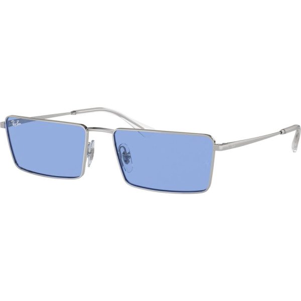 RAYBAN RB 3741 003/80 Unisex Sunglass silver - Image 2