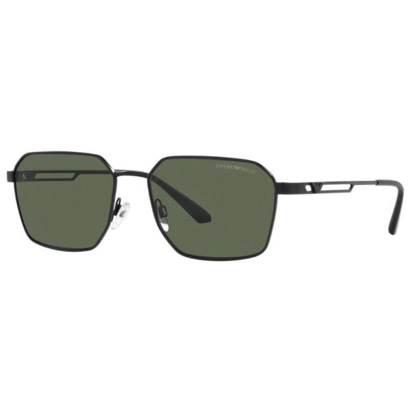 EMPORIO ARMANI EA 2140 3001/71 Unisex Sunglasses Black - Image 2