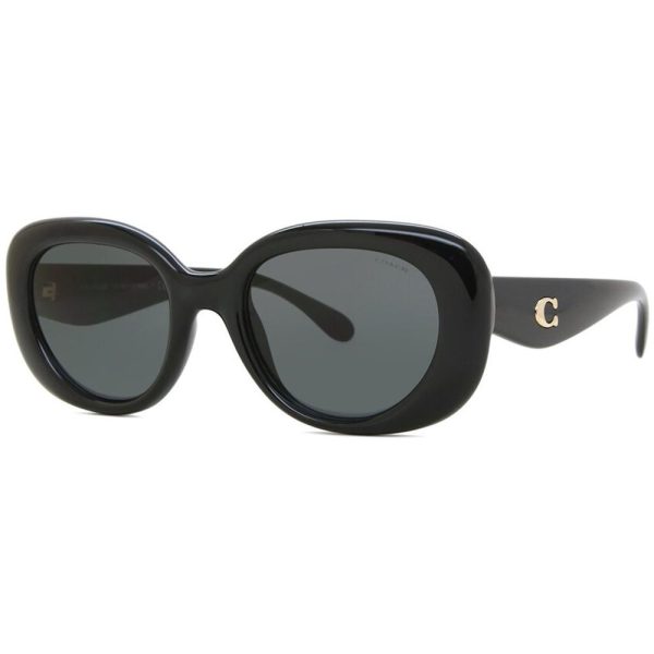 COACH HC 8391U 500287 Women Sunglass Black - Image 2