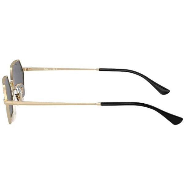 RAYBAN RB 3728 9213/6V Unisex Sunglass Light Gold - Image 3
