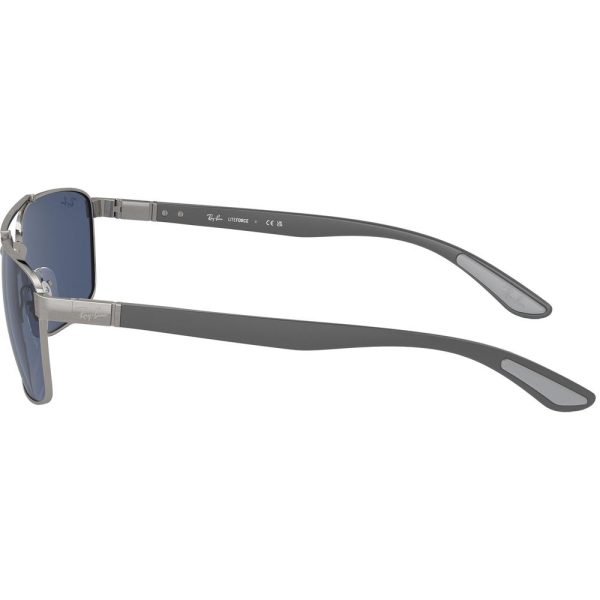 RAYBAN RB 3737 004/80 Unisex Sunglass Gunmetal - Image 3