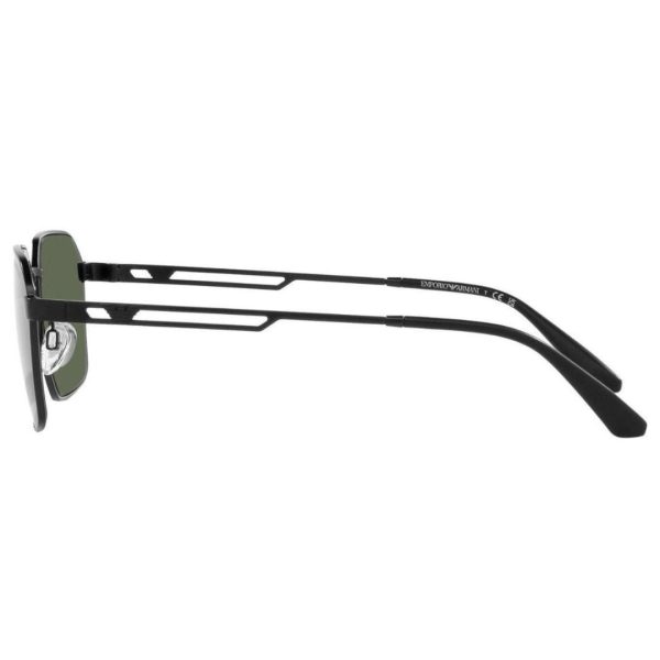 EMPORIO ARMANI EA 2140 3001/71 Unisex Sunglasses Black - Image 3