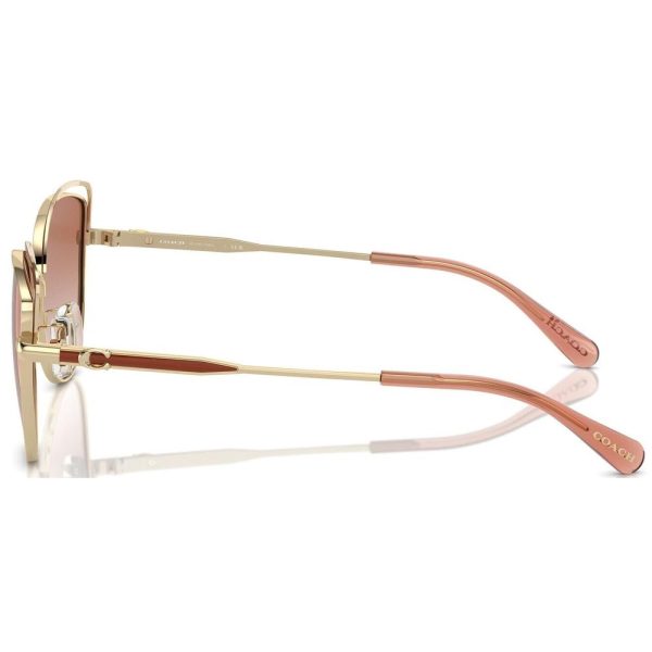 COACH HC 7162 900513 Women Sunglass Gold - Image 3