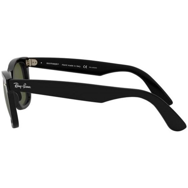 RAYBAN RB4340 601/58 Men Sunglass Black - Image 3
