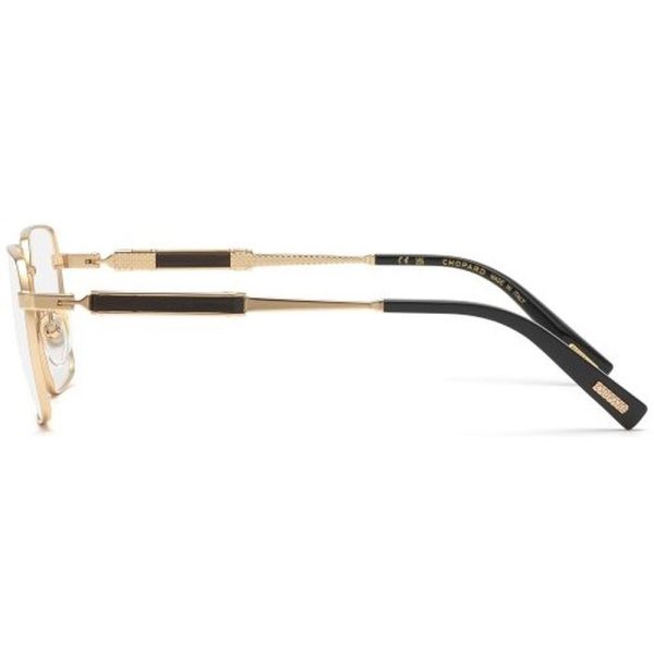 CHOPARD CHL21 0300 Unisex Optical Frame Gold-Black - Image 3
