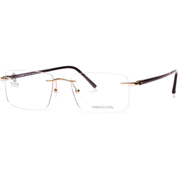 STEPPER SI-72669 F010 Unisex Optical Frame Gold - Image 2