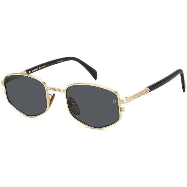 DAVID BECKHAM DB 1129/S RHLIR Men Sunglasses Gold and black - Image 2
