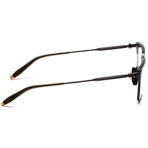AKONI AKX 302B-53 Unisex Optical Frame Antiqued Pewter - Image 3