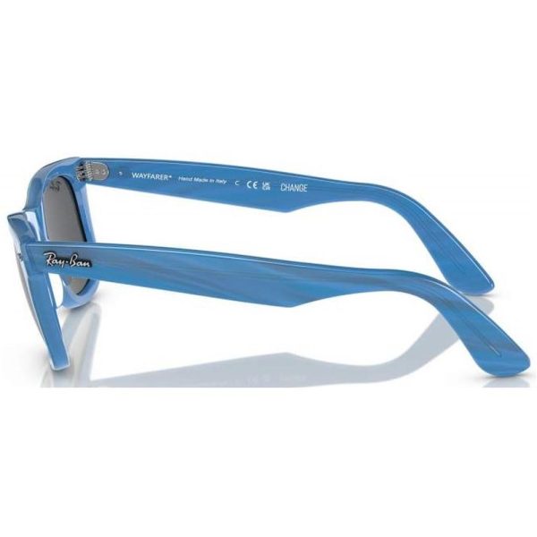 RAYBAN RB 2140 1409/B1 Unisex Sunglasses Blue - Image 3
