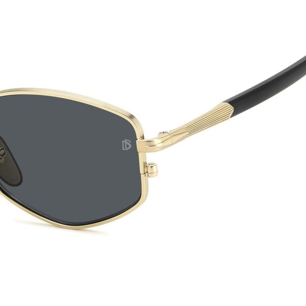 DAVID BECKHAM DB 1129/S RHLIR Men Sunglasses Gold and black - Image 3