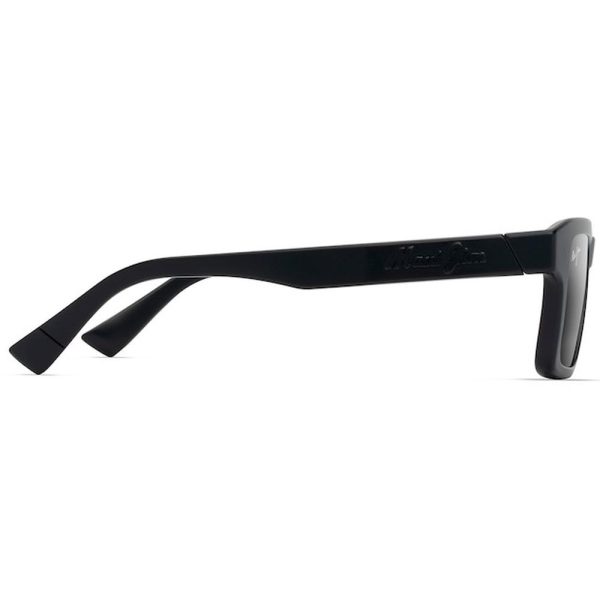MAUI JIM MJ 635-02 Unisex Sunglass Black - Image 3