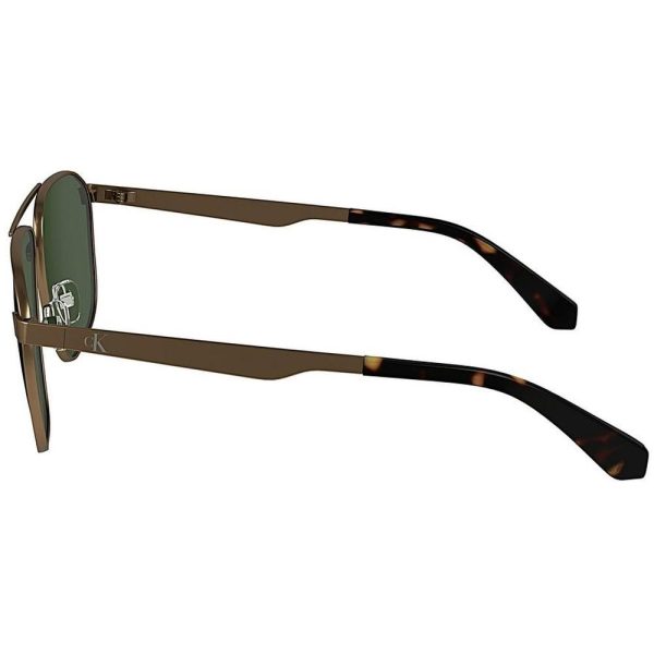 CALVIN KLEIN CKJ 24202S 704 Men Sunglass Yellow Amber Gold - Image 3