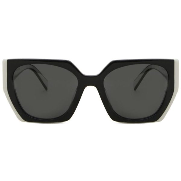 PRADA SPR 15W 09Q-5S0 Women Sunglass Black