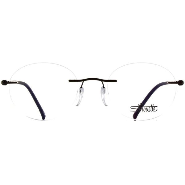SILHOUETTE 5561 AJ 9040 UNISEX Optical Frame Black