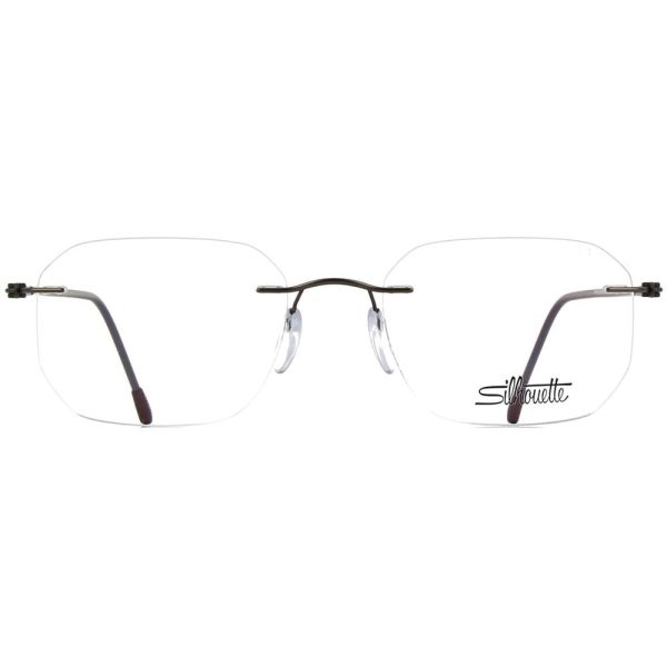 SILHOUETTE 5569 KX 6560 Men Optical Frame Ruthenium