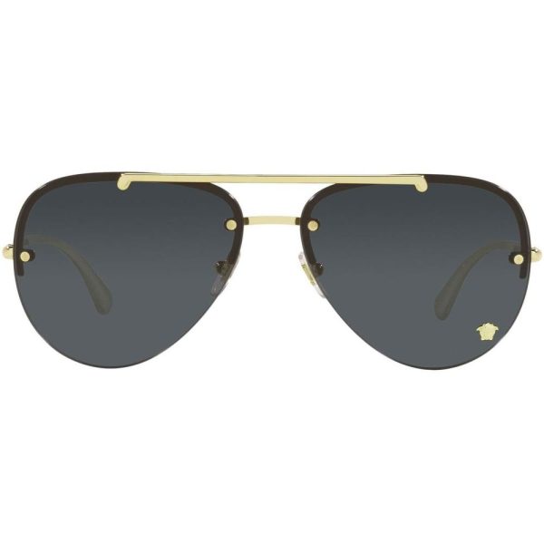 VERSACE VE 2231 1002/87 Women Sunglass Gold