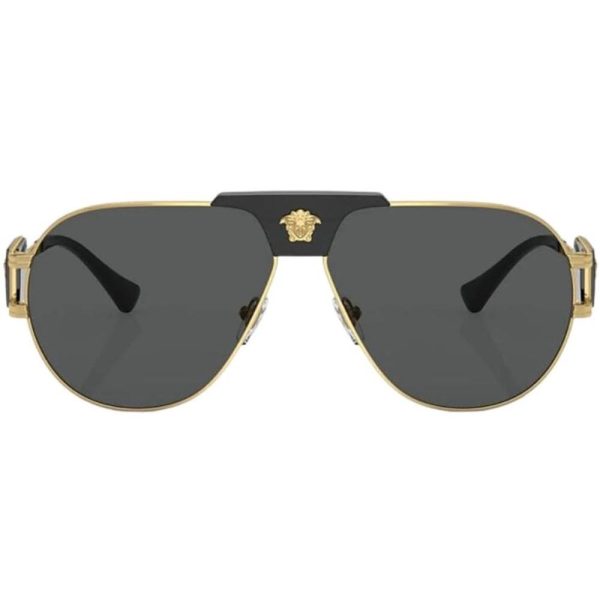 VERSACE VE 2252 1002/87 Men Sunglass Gold