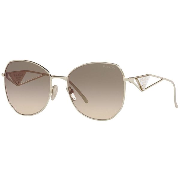 PRADA SPR 57Y ZVN-3D0 Women Sunglass Pale Gold - Image 2