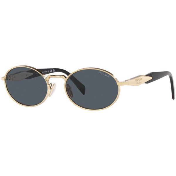 PRADA SPR 65Z ZVN-09T Unisex Sunglass Pale Gold - Image 2