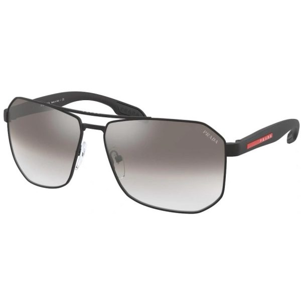 PRADA SPS 51V 1BO-5O0 Men Sunglass Black - Image 2