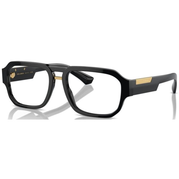 DOLCE&GABBANA DG 3389 501 Men Optical Frame Black - Image 2