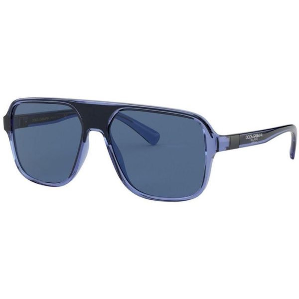 D&G 6134 3258/80 Men Sunglass Blue - Image 2