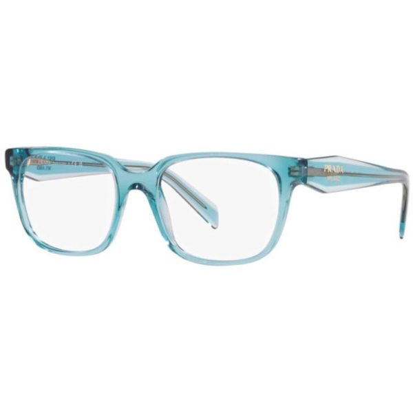 PRADA VPR 17Z 16J-1O1 Woman Optical Frame Blue - Image 2